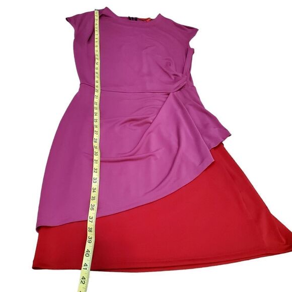 Narcisco Rodriguez Design Nation Womens Two-Toned Sleeveless Dress Size Small - Picture 11 of 14